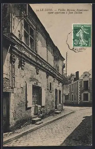 AK Le Lude, Vieilles Maisons Renaissance ayant appartenu à Jean Daillon