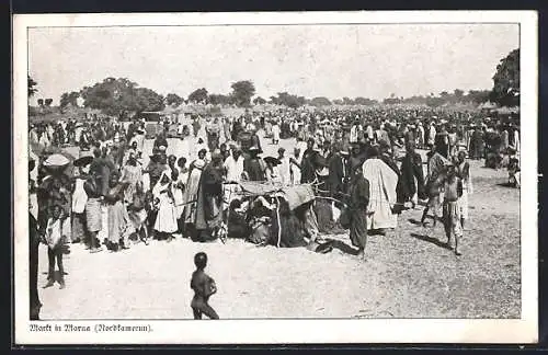 AK Marua, Nordkamerun, Szene auf dem Markt