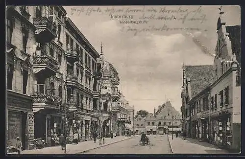 AK Insterburg, In der Hindenburgstrasse