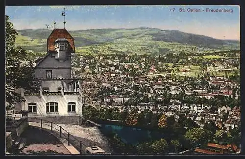 AK St. Gallen, Blick auf Freudenberg