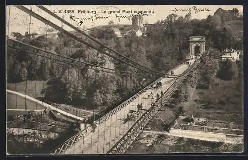 AK Fribourg, Le grand Pont suspendu