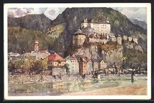 Künstler-AK Kufstein, Panorama