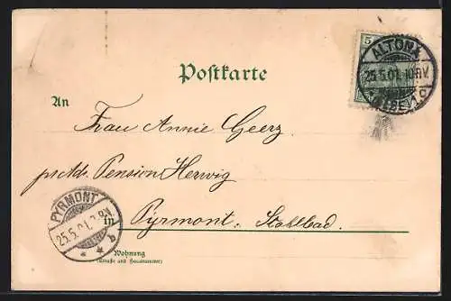 Künstler-AK Alfred Mailick: Zwei Kutschen eine mit Schimmel
