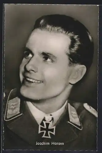 AK Schauspieler Joachim Hansen in Uniform