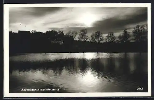 AK Eggenburg, Abendstimmung am See