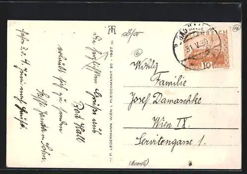 AK Bad Hall /Ob.-Oe., Teilansicht mit Kirche