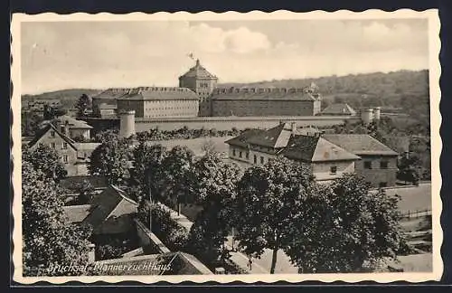 AK Bruchsal, Blick zum Männerzuchthaus