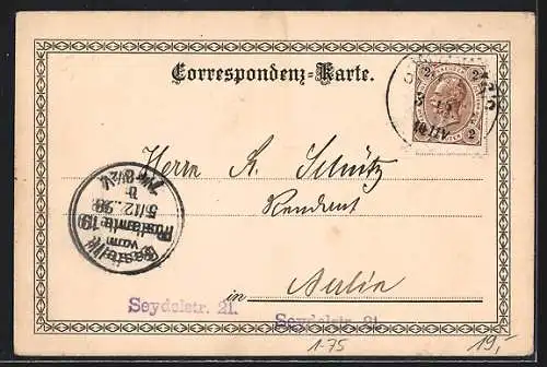 AK Kaiser Franz Josef I. von Österreich zu seinem 50. Regierungs-Jubiläum 1898