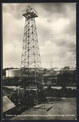 AK Barranca Bermeja, Working Drills, Tropical Oil Company