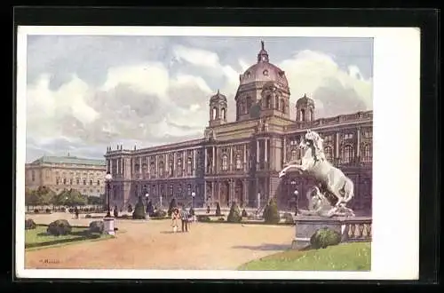 Künstler-AK Wien, Hofmuseum
