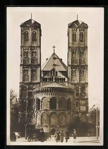 AK Köln, Die St. Gereonkirche, Ostansicht