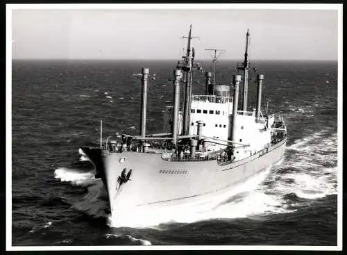 Fotografie Frachtschiff / Frachter Sonderburg in Fahrt