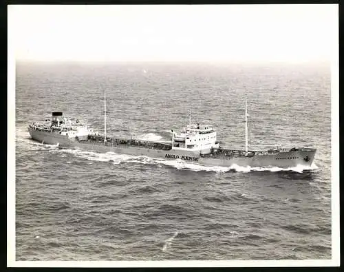 Fotografie Tankschiff Anglo Maersk auf See, Grossformat 25 x 19cm