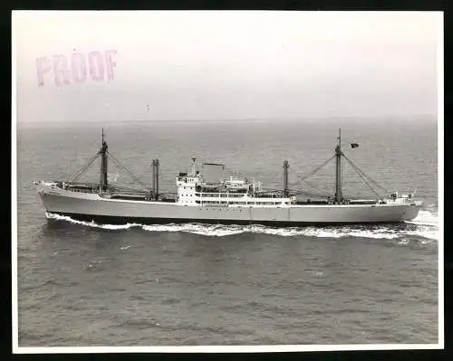 Fotografie Frachtschiff Lubumbashi in fahrt, Grossformat 25 x 19cm