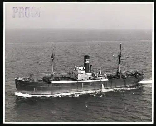 Fotografie Frachtschiff Cronenburgh in Fahrt, Grossformat 25 x 20cm