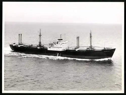 Fotografie Frachtschiff Johannes Russ in Fahrt