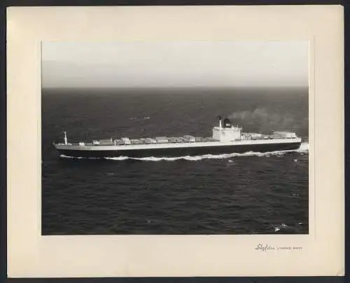 Fotografie Containerschiff Liverpool Bay auf hoher See