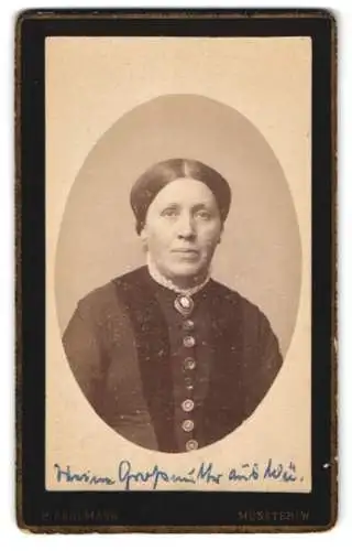 Fotografie H. Arnemann, Münster, Frauenstrasse 1, Porträt einer Dame