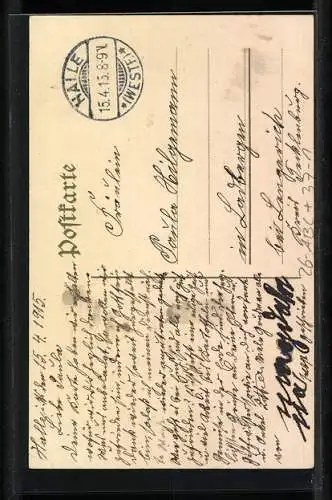 Künstler-AK sign.: A. v. Roessler, Verwundeter Soldat, Rotes Kreuz