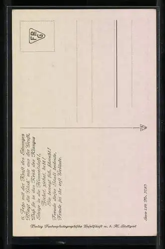 Künstler-AK F. Elssner: Friedrich von Schiller, Das Lied von der Glocke