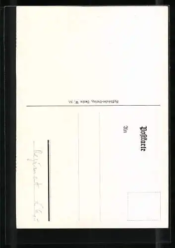 Künstler-AK Döbrich-Steglitz: Marschübung, Inf. Rgt. 20. III.