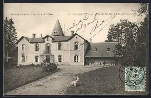 AK Alencon, Facade du Chateau de l`Hermitage