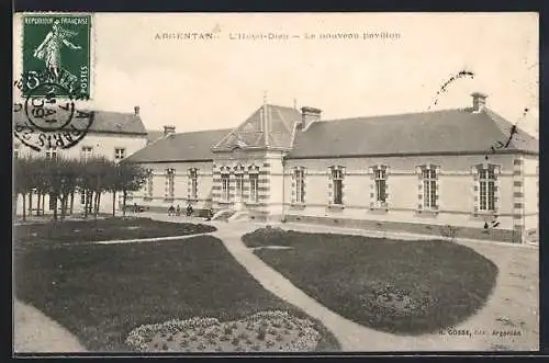 AK Argentan, L`Hotel-Dieu, Le nouveau pavillon