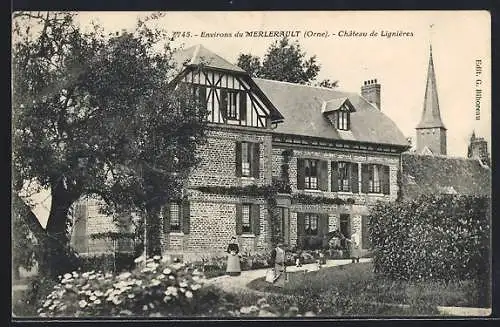 AK Merlerault /Orne, Chateau de Lignières