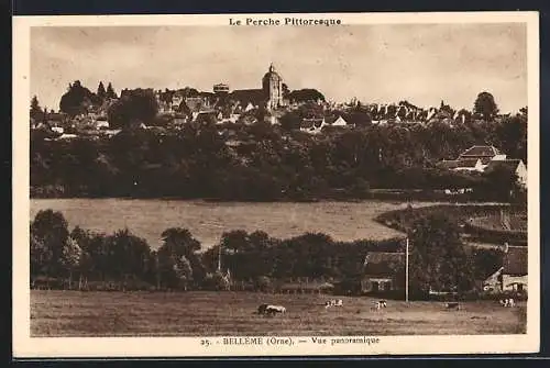 AK Belleme /Orne, Vue panoramique