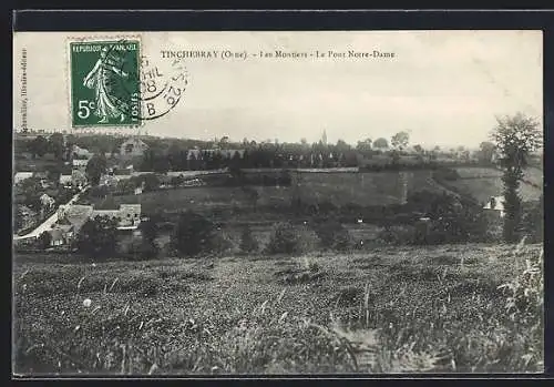 AK Tinchebray, Les Montiers, Le Pont Notre-Dame