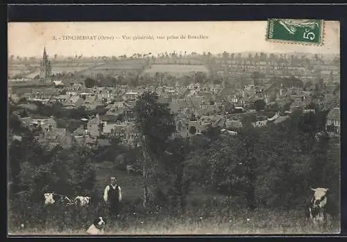 AK Tinchebray, Vue générale prise de Beaulieu