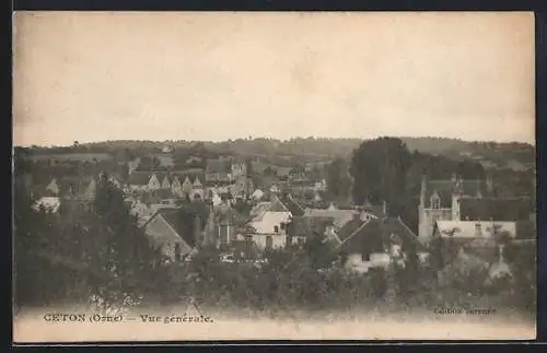 AK Ceton, Vue générale du village