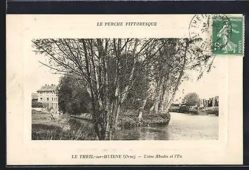 AK Le Theil-sur-Huisne, Usine Abadie et l`Île