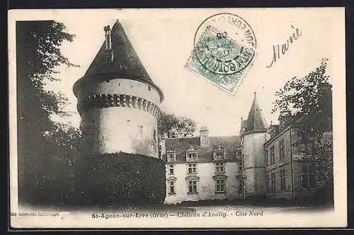 AK St-Agnan-sur-Erre, Château d`Amilly, Côté Nord