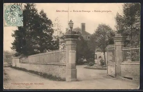 AK Sées, École de Dressage, Entrée principale