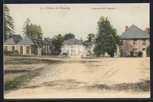 AK Chantepie, Château de Chantepie et son entrée majestueuse