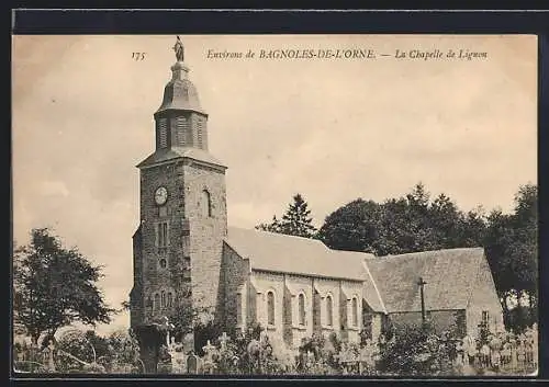 AK Bagnoles-de-l`Orne, La Chapelle de Lignou