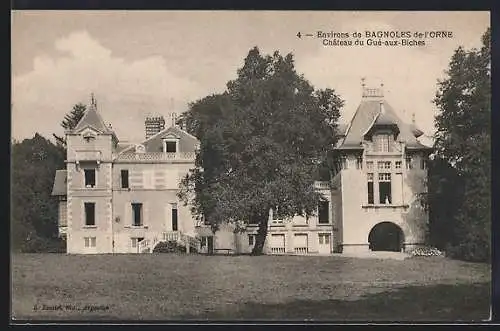 AK Bagnoles-de-l`Orne, Château du Gué-aux-Biches