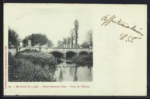 AK Saint-Ouen-sur-Iton, Pont de l`Union