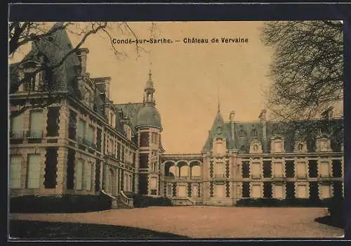 AK Condé-sur-Sarthe, Château de Vervaîne