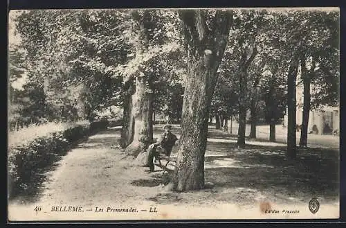 AK Bellême, Les Promenades