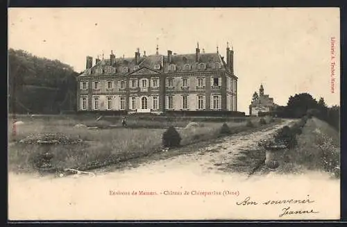 AK Chéreperrine, Château et son allée majestueuse