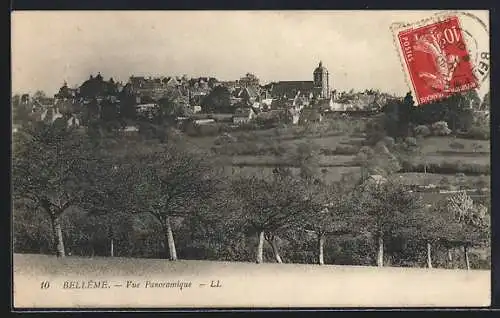 AK Bellême, Vue panoramique