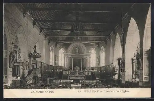 AK Bellême, Intérieur de l`Église