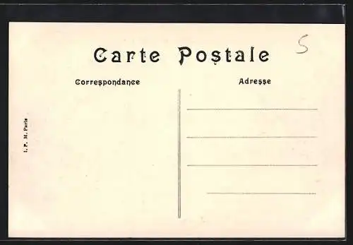 AK Origny-le-Roux, Chéreperrine vue sur le chemin et la campagne environnante