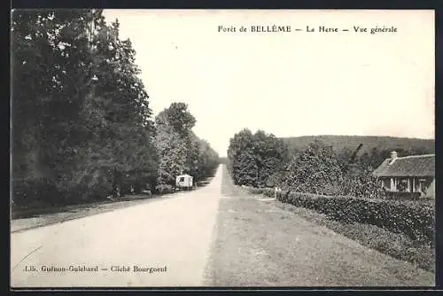 AK Forêt de Bellême, La Herse, Vue générale