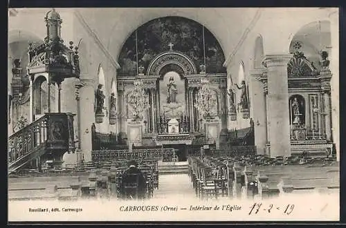 AK Carrouges, Intérieur de l`Église