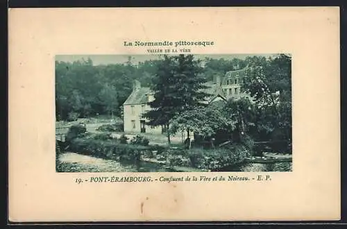 AK Pont-Érambourg, Confluent de la Vère et du Noireau