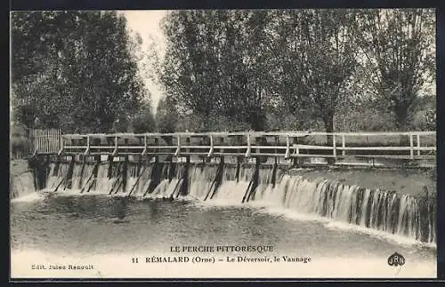 AK Rémalard /Orne, Le Déversoir, le Vannage