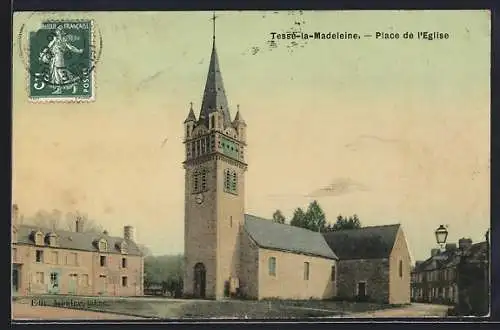 AK Tessé-la-Madeleine, Place de l`Eglise